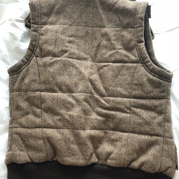 Brown Faux Fur Lined Vest - Picture 3 of 3